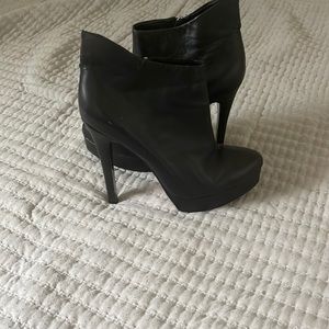 Chinese Laundry Platform leather booties